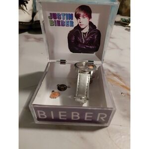 My World Just for You Collections "Bieber Fever" Bravado Watch With Charms Small